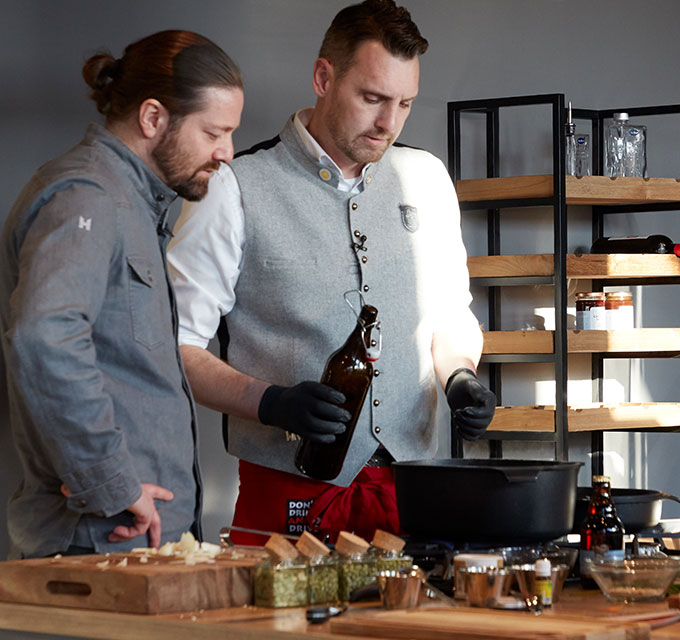 Kochen mit Bier